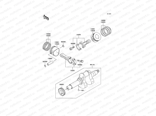 Crankshaft/Piston(s)