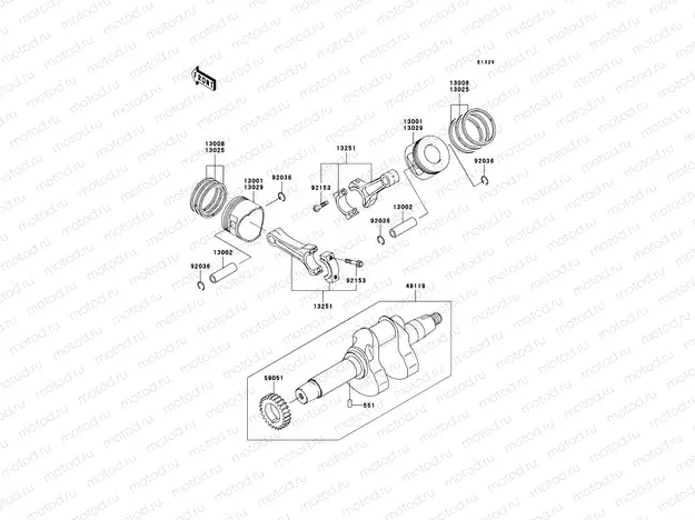 Crankshaft/Piston(s)
