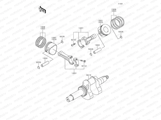 Crankshaft/Piston(s)