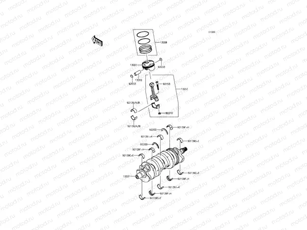 Crankshaft/Piston(s)