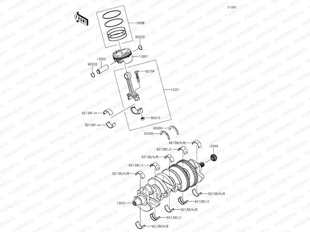 Crankshaft/Piston(s)
