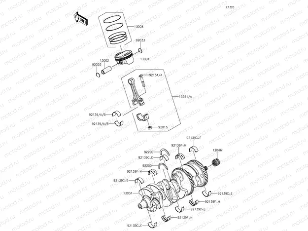 Crankshaft/Piston(s)