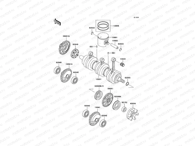 Crankshaft/Piston(s)