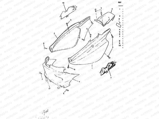 CUBIERTA LATERAL