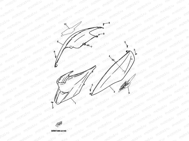 CUBIERTA LATERAL