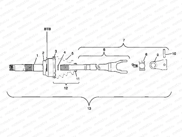 CV JOINT - BTB - A99CH45IA (4949154915B002) | CV JOINT - BTB - A99CH45IA (4949154915B002)
