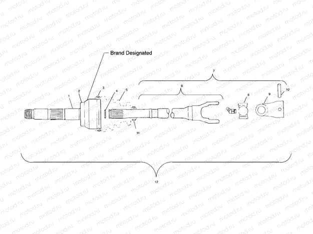 CV JOINT - NEAPCO - A00BG50AA (4954855485B005) | CV JOINT - NEAPCO - A00BG50AA (4954855485B005)