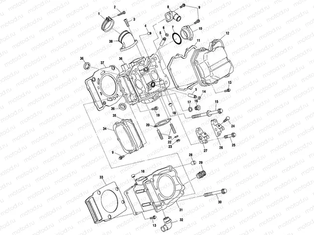 CYLINDER - A01BG50(AA)(AB) (4963766376D001) | CYLINDER - A01BG50(AA)(AB) (4963766376D001)