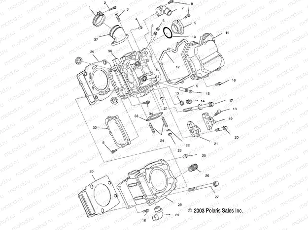 CYLINDER - A04CH42AQ/AR/AS/AT/AV (4987258725D03) | CYLINDER - A04CH42AQ/AR/AS/AT/AV (4987258725D03)