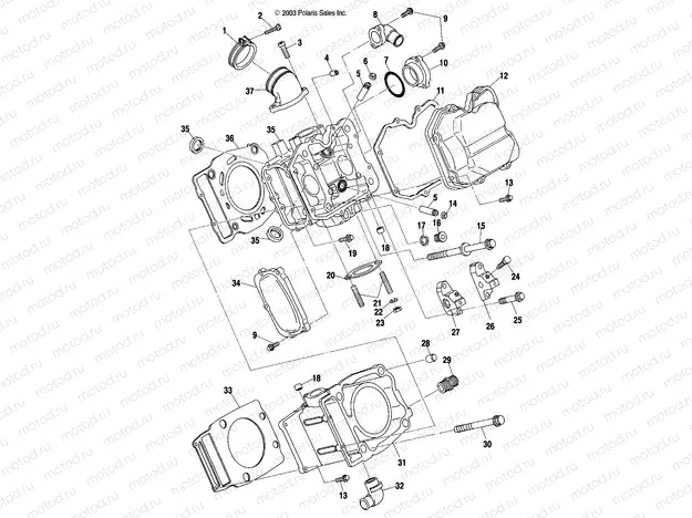 CYLINDER - A04JD50AA/AB/CA (4985938593D09) | CYLINDER - A04JD50AA/AB/CA (4985938593D09)