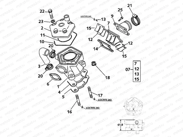 CYLINDER, CYLINDER HEAD