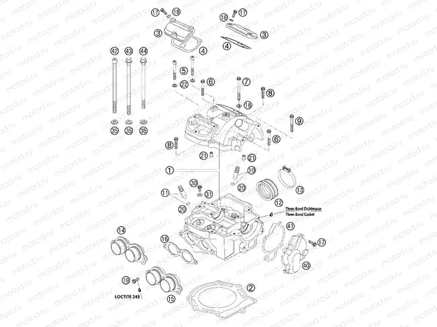 CYLINDER, CYLINDER HEAD