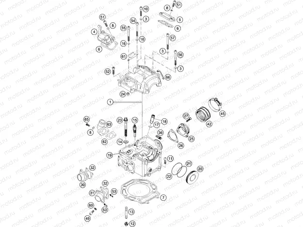 CYLINDER, CYLINDER HEAD