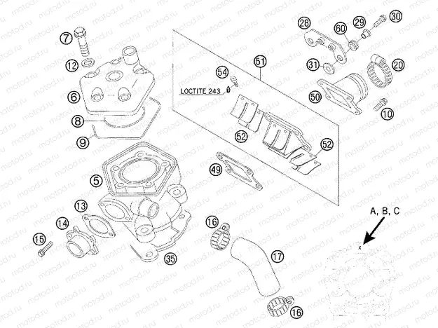 CYLINDER, CYLINDER HEAD