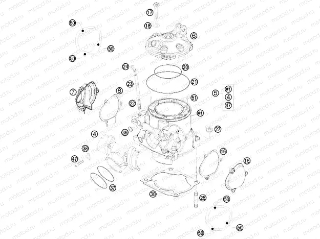 CYLINDER, CYLINDER HEAD