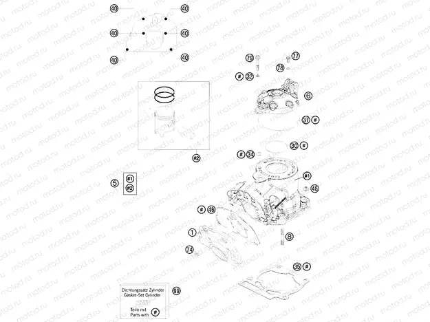 CYLINDER, CYLINDER HEAD