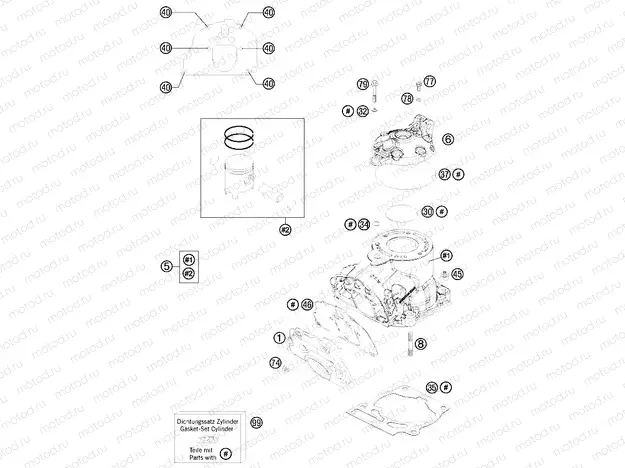 CYLINDER, CYLINDER HEAD