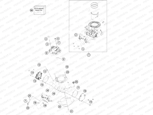 CYLINDER, CYLINDER HEAD