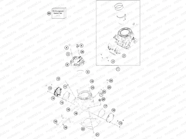 CYLINDER, CYLINDER HEAD