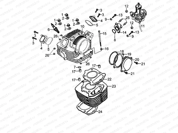 CYLINDER HEAD ASSY/CYLINDER ASSEMBLY