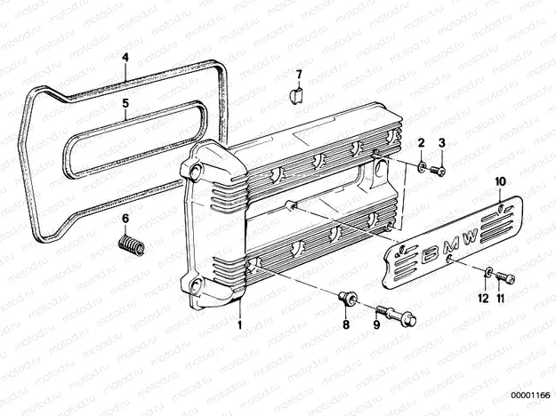 Cylinder head cover