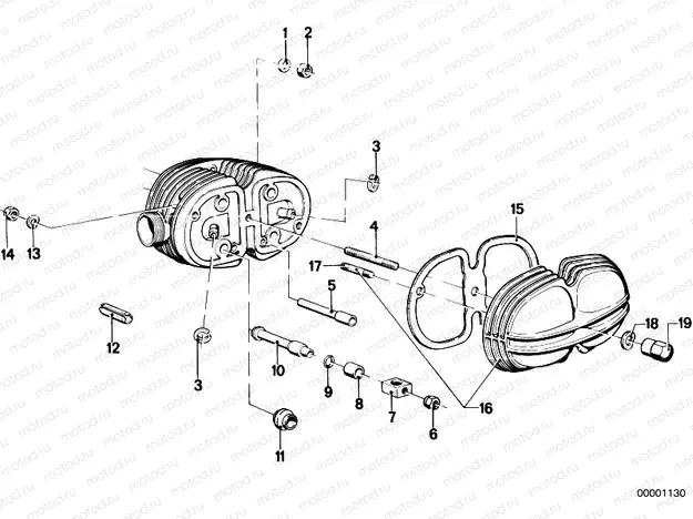 Cylinder head cover