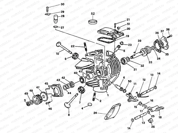 CYLINDER HEAD » ENGINE CASE