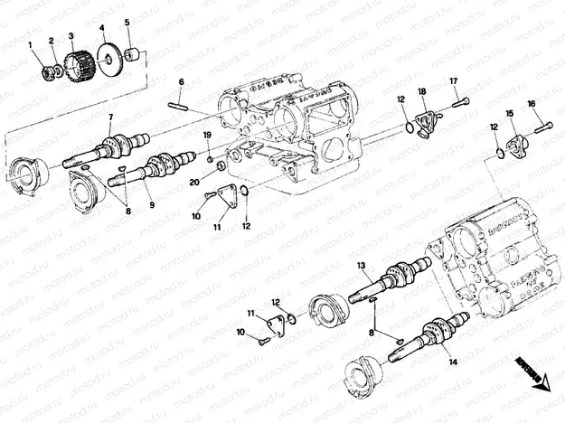 CYLINDER HEAD » ENGINE CASE