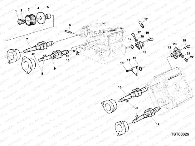 CYLINDER HEAD » ENGINE CASE