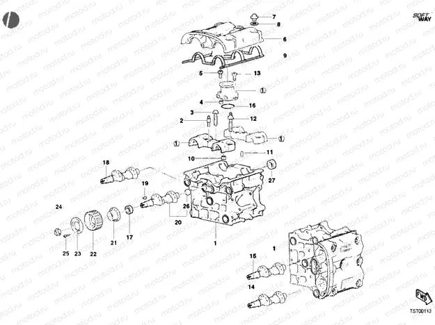 CYLINDER HEAD » ENGINE CASE
