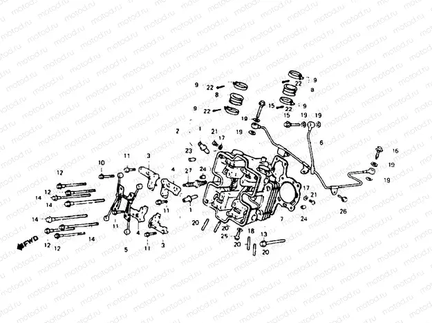 Cylinder head (Front)