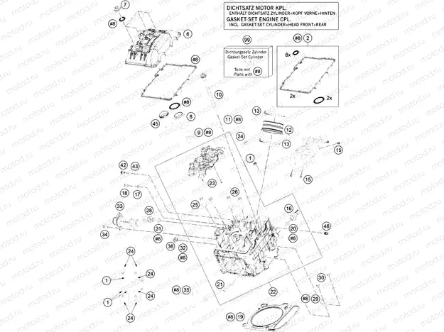 CYLINDER HEAD FRONT