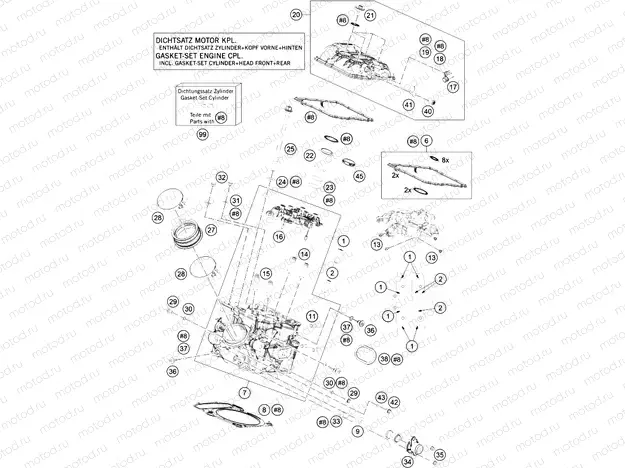 CYLINDER HEAD REAR