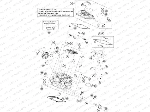 CYLINDER HEAD REAR
