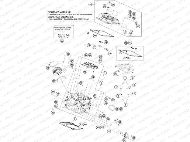 CYLINDER HEAD REAR