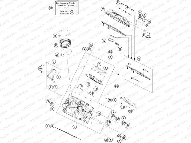 CYLINDER HEAD REAR