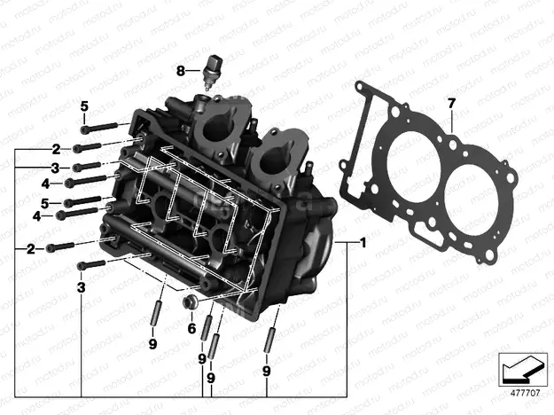 Cylinder Head/Mounting parts