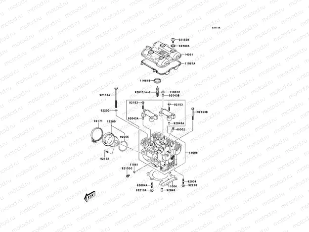 Cylinder Head(Rear)