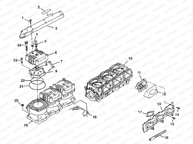 CYLINDER & MANIFOLD - I984590 (4946314631b014) | CYLINDER & MANIFOLD - I984590 (4946314631b014)