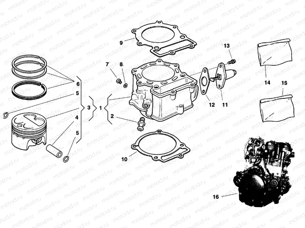 CYLINDER - PISTON