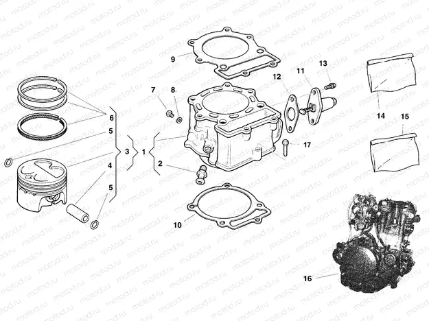 CYLINDER - PISTON