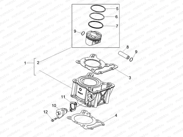 Cylinder - Piston