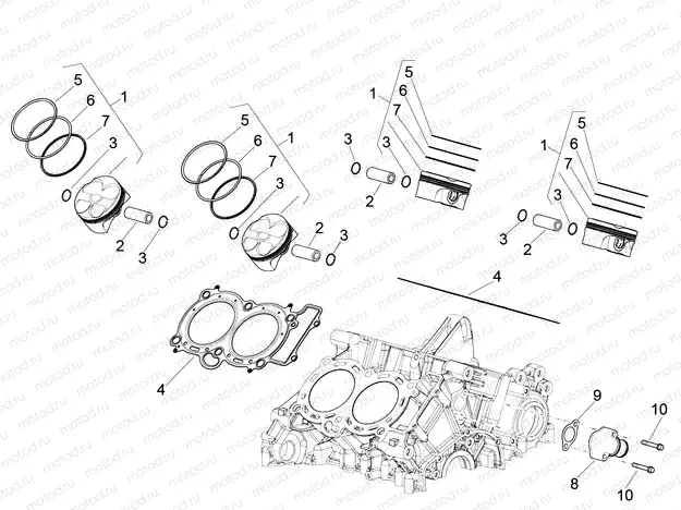 Cylinder - Piston