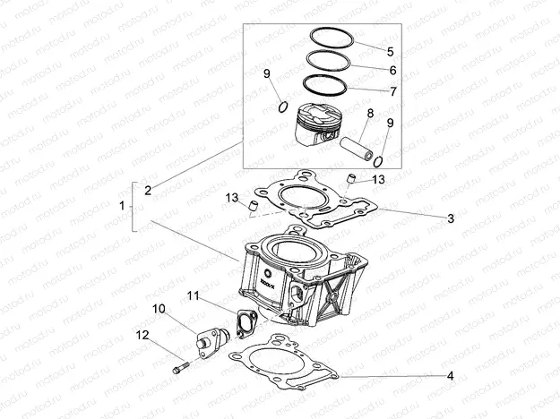 Cylinder - Piston