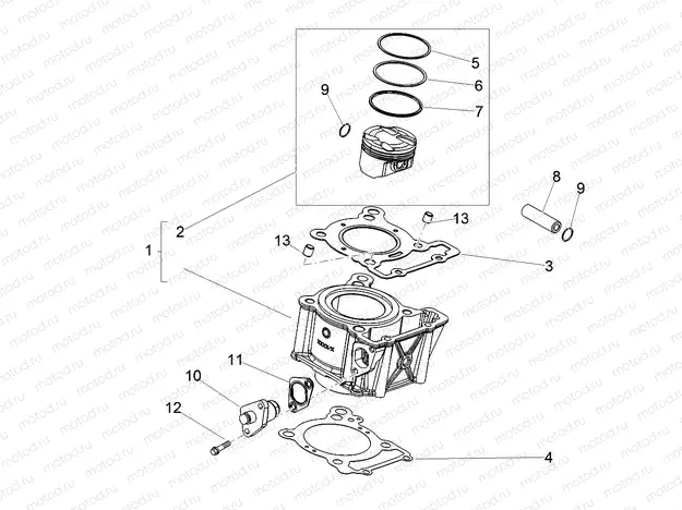 Cylinder - Piston