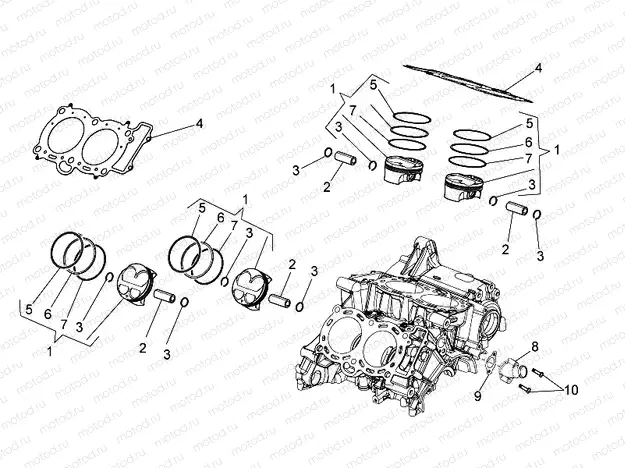 Cylinder - Piston