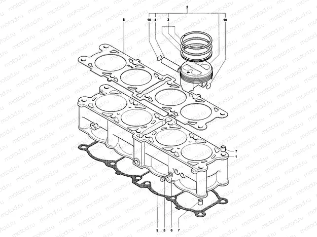 Cylinder & Piston Assembly