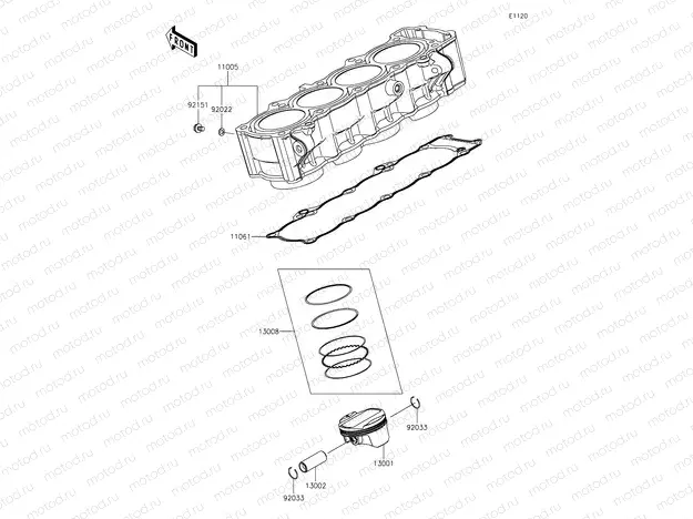 Cylinder & Pistons