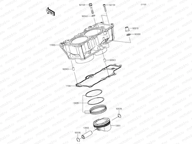 Cylinder & Pistons