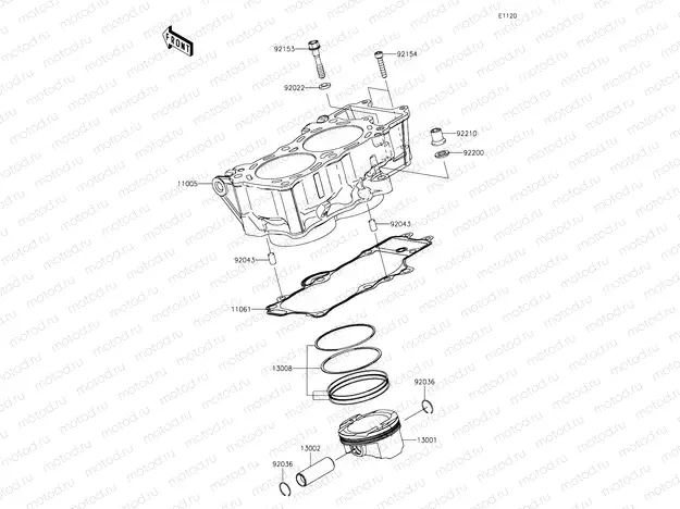 Cylinder & Pistons